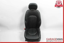 14-17 Maserati Ghibli Front Left Side Complete Seat Cushion Cover Assembly Black