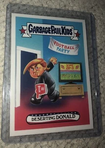 GARBAGE PAIL KIDS TRUMPOCRACY CARD 38 DESERTING DONALD PRINT RUN 169 - Picture 1 of 2
