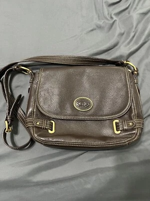 Etienne Aigner Brown Soft Leather Hobo Handbag/Shoulder Bag (1144-aa) - Image 1 of 4