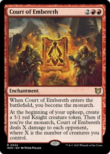 Magic The Gathering Court of Embereth - Wilds of Eldraine Commander #024 - Imagen 1 de 1