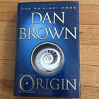 Origin: A Novel; Dan Brown (DA VINCI CODE), VERY GOOD, HC/DJ FIRST EDITION