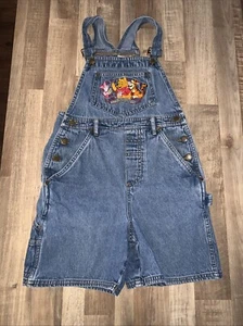 Vintage 90’s Women’s SP Winnie The Pooh Tiger Ferkel World Travelers Overall Shorts - Bild 1 von 8