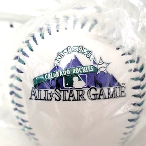 Colorado Rockies Baseball Souvenir 1998 All Star Game 90s Promo Ball - Picture 1 of 4