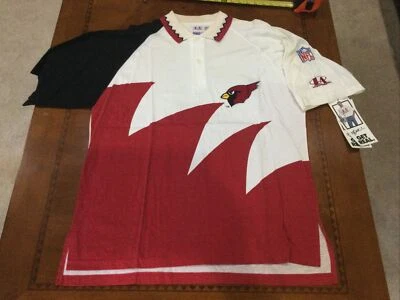 Camisa Diente de Tiburón Rara Vintage LOGO ATLÉTICA Arizona Cardinals Años 90 NFL XL NUEVA CON ETIQUETAS Foto 1 de 4