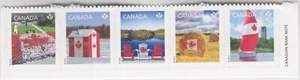 Canada MNH Sc 2697i Strip of 5 from Bklt 567 Canadian Pride with Canada backing - Picture 1 of 1