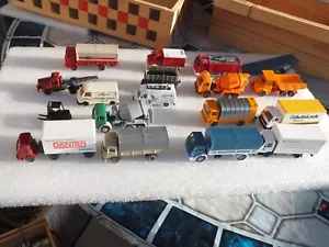 Konvolut 15 WIKING Modellautos - Lkw - Mercedes - IVECO - MAN - Bild 1 von 20