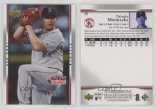 2007 World Series Champions Boston Red Sox Daisuke Matsuzaka #14 Rookie RC