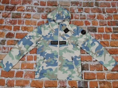 Nuevo Napapijri Geográfico Camuflaje Invierno Chaqueta de Esquí Selva Camuflaje Talla S Foto 1 de 4