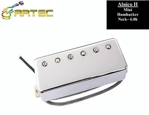 Pastilla Artec Mini Humbucker Cuello Alnico 2 Imanes CROMO (50 mm) - Imagen 1 de 7