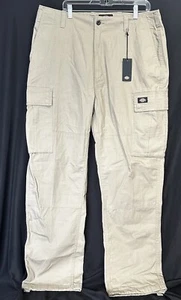 Dickies Eagle Bend Relaxed Fit Double Knee Cargo Pants Rip-stop 36x32 NWT - Picture 1 of 12