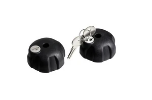 2 Ruletas con Llave Portabicis Thule Lockable Knobs x2 Candado M8 526000 - Imagen 1 de 2