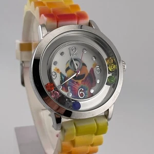 Minions Movie Watch Womens 40mm Case Multi Color Resin Band Quartz Analog - Picture 1 of 13
