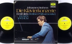 2 LPs DGG 1972 EMIL GILELS Brahms JOCHUM Piano Concertos GERMANY 2726 082 NM - Foto 1 di 4