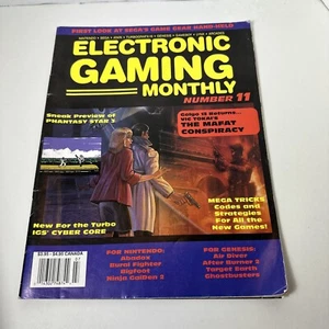 Electronic Gaming Monthly #11 June 1990 Super Mario 3 Survival Guide Game Gear - Picture 1 of 14