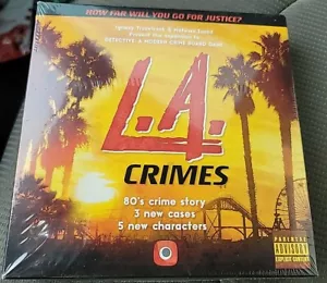 LA Crimes Los Angeles modern detective board game Expansion BNIB & SEALED - Picture 1 of 4