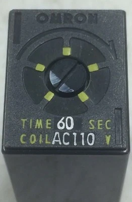 Delay Timer (0-60 seconds) OMRON MY2V 110Vac  - Image 1 of 4