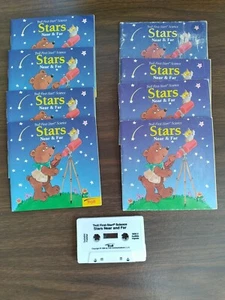 Stars Near and Far 8 Nonfiction books Troll First-Stark Science with 1 cassette - Picture 1 of 4