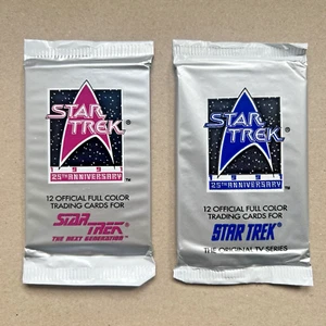 Star Trek (1991) Trading Cards Booster 25. Jahrestag Serie 1 - Bild 1 von 9