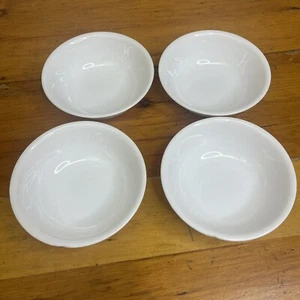 Corelle Woodland Brown 6.25" Soup Cereal Salad Bowls Set of 4 Two with Chips - Picture 1 of 11