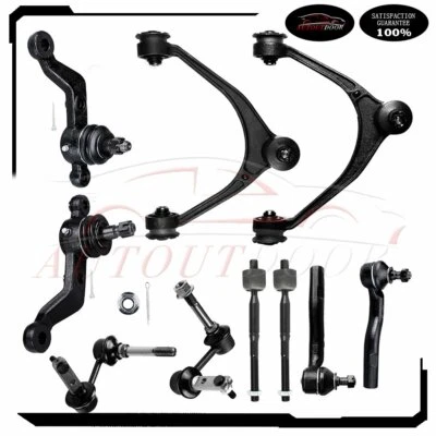 Front Control Arm Ball Joint Tie Rod End Kit Fit For 1998-2005 Lexus GS300 GS430 - Image 1 of 4