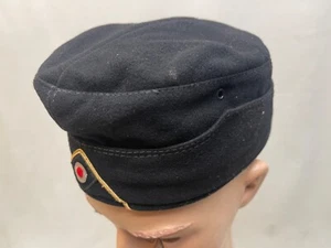 M38 PANZER SCHIFFCHEN WEHRMACHT AUFKLÄRER FELDMÜTZE 58 ORIGINAL STOFF 222 223 - Picture 1 of 12