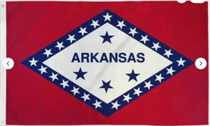 ARKANSAS FLAG 3' x 5' - US STATE OF ARKANSAS FLAGS OUTDOOR NIP - Picture 1 of 1