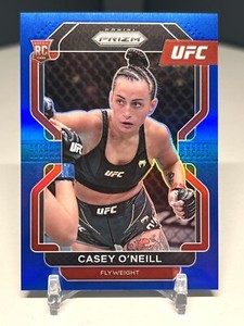 2022 Panini Prizm UFC - Blue Prizm #179 Casey O'Neill /199 RC