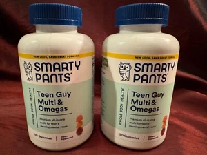 *Read* 2x SmartyPants Teen Guy Multi & Omegas Gummies - 120ct (240) - Picture 1 of 3