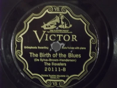 The Revelers,Victor 20111"Lucky Day"US,10"78 RPM single,1926 jazz/blues vocal,M- - Image 1 of 2