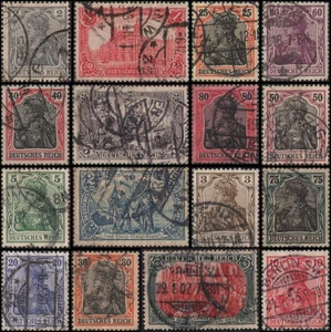 Alemania #80-95 Set Usado - Imagen 1 de 1