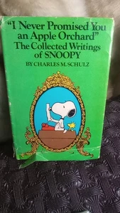 I Never Promised You an Apple Orchard by Charles M. Schulz | 1976 Snoopy HB W/DJ - Picture 1 of 13
