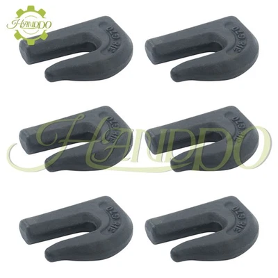 Крючок для захвата сварки 3/8 дюйма высокопрочный кованый G70 крючки для цепи упаковка 6 шт. - Изображение 1 из 4