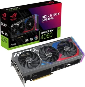 ASUS ROG Strix GeForce RTX 4060 8GB GDDR6 OC Gaming Graphics Card NEW & SEALED - Bild 1 von 3
