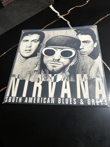 Nirvana South American Blues & Greys 2 LP Black And White Vinyl 2016 - Imagen 1 de 2