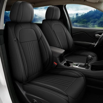 Car 2 Seat Seat Cover For Volvo XC60 2010-2017 Faux Leather Seat Cushion Foto 1 de 4