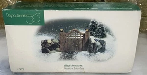 Abt. 56 Dorfzubehör - Feldstein Eingangstor im Originalkarton - Bild 1 von 9