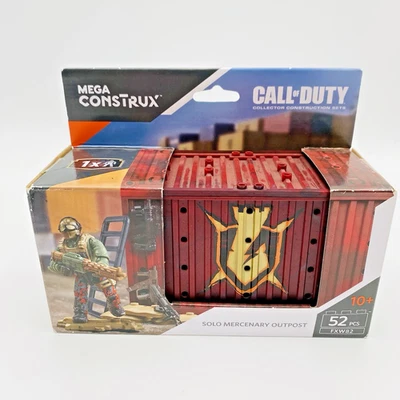 Mega Construx Call of Duty Collector Construction Set Solo Mercenary Outpost CoD - Image 1 of 4