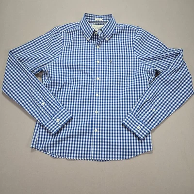 Abercrombie & Fitch Button Down Shirt Long Sleeve Gingham Checkered Mens L - Image 1 of 4
