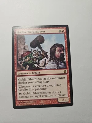 Goblin Sharpshooter Commander 2013 Regular MTG Magic the Gathering - Image 1 of 3