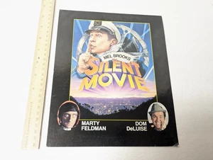 Silent Movie Screening Program 1976 Mel Brooks Marty Feldman Dom DeLuise - Picture 1 of 9