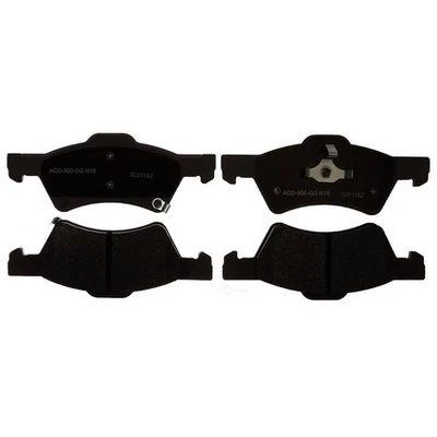 Pastilla de freno de disco delantera Acdelco 14D857CF1, para 01 07 ciudad y cuenta para Chrysler Foto 1 de 4