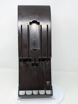 Cutco Knife Bakelite Draw Wall Mount Brown 6 Slot HOLDER ONLY Vintage - Image 1 of 4