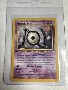 Pokémon de Colección Unown [N] 1ª Edición Neo Discovery 50/75 WOTC  - Imagen 1 de 11
