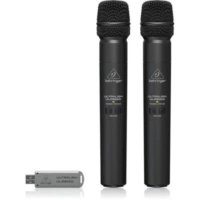 Behringer Ultralink ULM202USB Wireless USB Dual MIcrophone SystemFrom Japan - Image 1 of 4