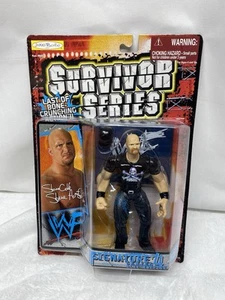New Jakks WWF Stone Cold Steve Austin Signature Series 4 Figure WWE SCSA WCW ECW - Picture 1 of 2