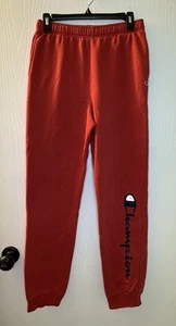 Champion red tapered leg sweatpants pockets boys XL 18-20 - Picture 1 of 7