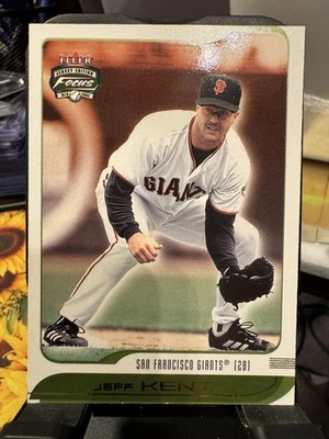 2002 Fleer Jersey Edition Football.  19/21.  #112   Jeff Kent - Image 1 of 2