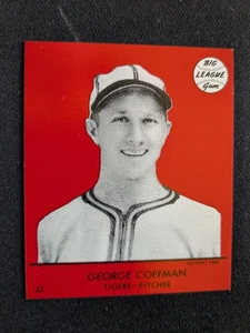 1941 Goudey Baseball Card # 32 George Coffman - Detroit Tigers (NM) - Picture 1 of 3