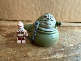 LEGO 75020 Star Wars Slave Leia & Jabba Minifigures w/ Chain Jabba's Sail Barge