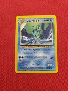 Pokemon: Seedraking (Kingdra) #19/64 GERMAN Neo Revelation 2000 - L6 (READ) - Picture 1 of 24
